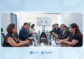 Dövlət Tibbi Sığorta və Ekspertiza Agentliyində Özbəkistan nümayəndə heyəti ilə görüş keçirilib