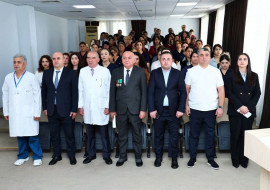 Yevlax Rayon Mərkəzi Xəstəxanasında “Unudulmayan tarix”  adlı tədbir keçirilib